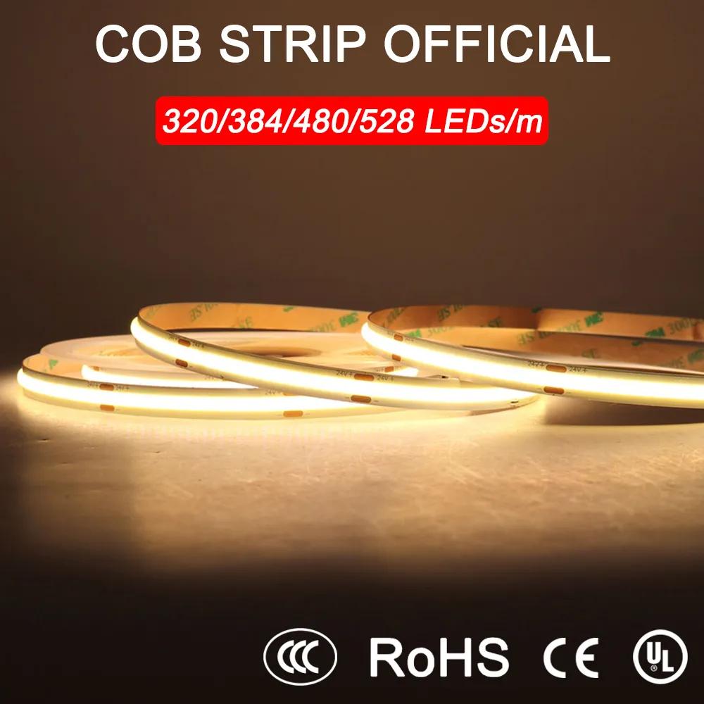 MALIIGAZA COB LED Ʈ,  ڿ  ȭƮ ,  LED   ,   , 5mm, 8mm, 10mm ʺ, 12V, 24V